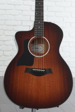 Photo of Taylor 224ce-K DLX Left-handed Acoustic-electric Guitar - Shaded Edgeburst with Layered Koa Back & Sides