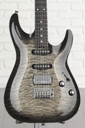 Photo of Schecter California Classic Solidbody Electric Guitar - Charcoal Burst