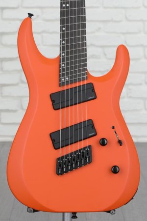 Photo of Jackson Pro Plus Series DK Modern HT7 MS 7-string Electric Guitar - Satin Orange Crush