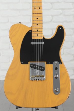Photo of Fender American Vintage II 1951 Telecaster Electric Guitar - Butterscotch Blonde