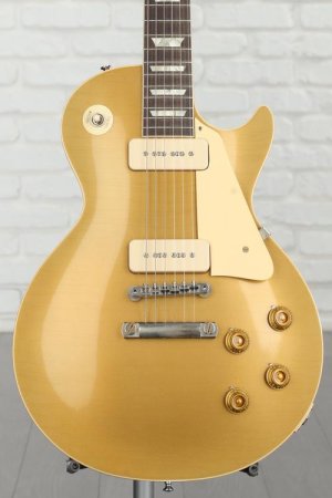Photo of Gibson Custom 1956 Les Paul Goldtop Reissue Electric Guitar - Murphy Lab Ultra Light Aged Double Gold