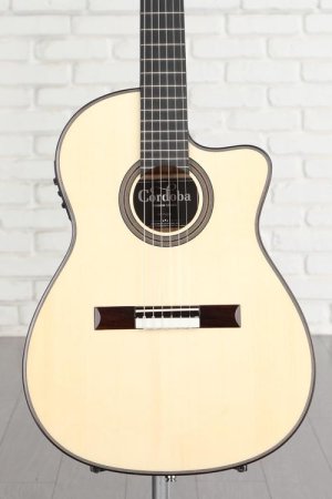 Photo of Cordoba Fusion 14 Maple Nylon String Acoustic-electric Guitar - Spruce