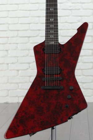Photo of Schecter E-7 Apocalypse Electric Guitar - Red Reign