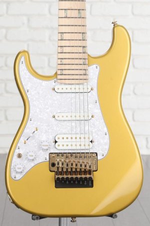 Photo of ESP LTD JRV-8FR 8-string Left-handed Electric Guitar - Metallic Gold