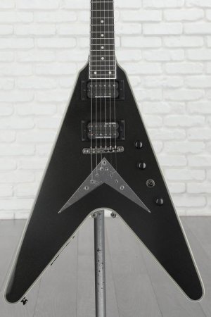 Photo of Epiphone Dave Mustaine Flying V Custom Electric Guitar - Black