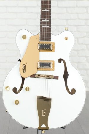 Photo of Gretsch G5422GLH Electromatic Classic Hollowbody Double-Cut Left-handed - Snowcrest White