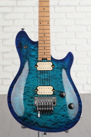 Photo of EVH Wolfgang Special QM Electric Guitar - Chlorine Burst with Baked Maple Fingerboard