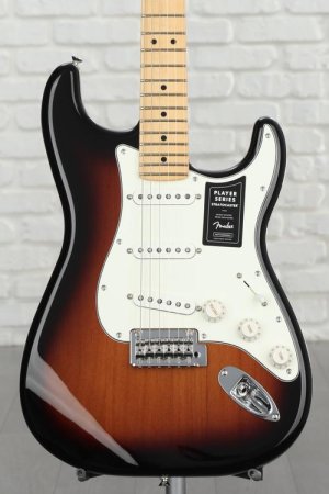 Photo of Fender Player Stratocaster Electric Guitar with Maple Fingerboard - Anniversary 2-color Sunburst