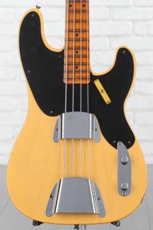 Photo of Fender Custom Shop '53 Precision Bass Journeyman Relic - ged Nocaster Blonde