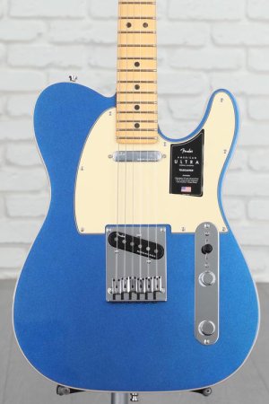Photo of Fender American Ultra Telecaster - Cobra Blue with Maple Fingerboard