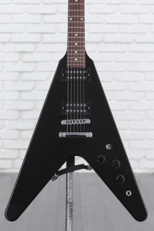 Photo of Gibson 80s Flying V Solidbody Electric Guitar - Ebony