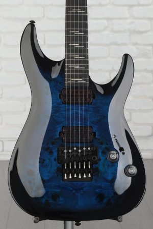 Photo of Schecter Omen Elite-6 FR Electric Guitar - See Thru Blue Burst