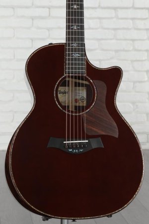 Photo of Taylor Custom Catch #25 Grand Auditorium Acoustic-electric Guitar - Tobacco Chocolate