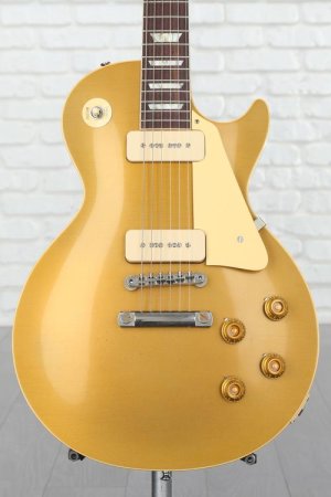 Photo of Gibson Custom 1956 Les Paul Goldtop Reissue Electric Guitar - Murphy Lab Ultra Light Aged Double Gold