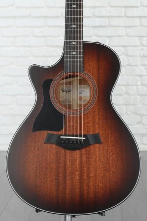Photo of Taylor 322ce V-Class Acoustic-electric Left-handed Guitar - Shaded Edgeburst