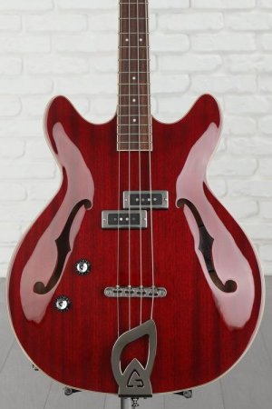 Photo of Guild Starfire I Left-handed Bass Guitar - Cherry