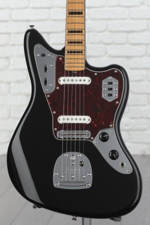Photo of Fender Vintera II '70s Jaguar Electric Guitar - Black