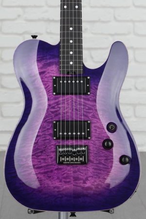 Photo of Schecter PT Classic Electric Guitar - Purple Burst