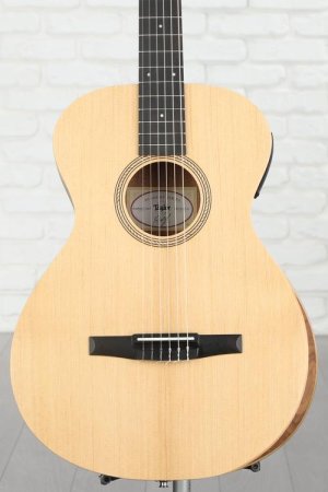 Photo of Taylor Academy 12e-N Left-handed Nylon-string Acoustic-electric Guitar - Natural