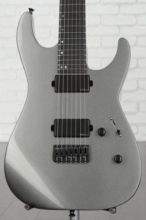 Photo of ESP USA M-7 HT 7-string Electric Guitar - Adamantium