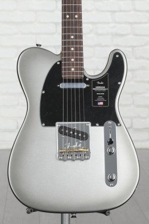 Photo of Fender American Professional II Telecaster - Mercury with Rosewood Fingerboard