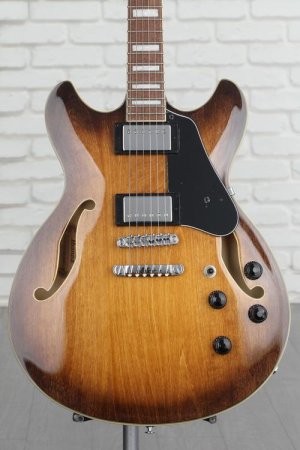 Photo of Ibanez Artcore AS73 Semi-Hollow Electric Guitar - Tobacco Brown
