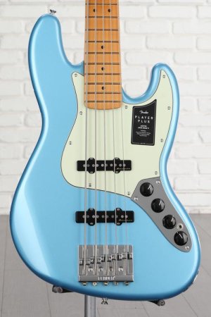 Photo of Fender Player Plus Active Jazz Bass V - Opal Spark with Maple Fingerboard