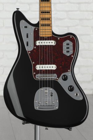 Photo of Fender Vintera II '70s Jaguar Electric Guitar - Black