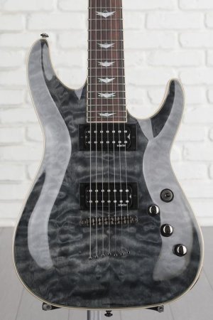 Photo of Schecter Omen Extreme-7 Electric Guitar - See Thru Black