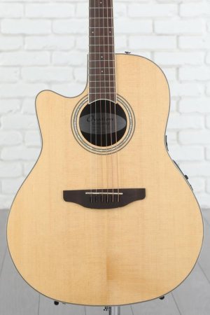 Photo of Ovation Celebrity Standard CS24L-4 Mid-Depth Left-handed Acoustic-electric Guitar - Natural
