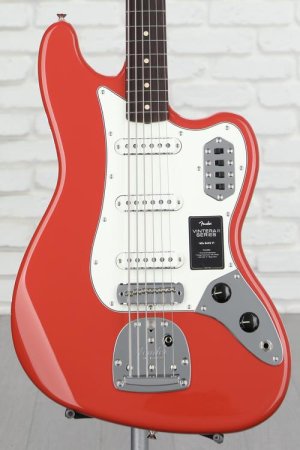 Photo of Fender Vintera II '60s Bass VI - Fiesta Red