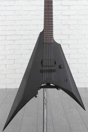 Photo of ESP LTD Arrow-NT Black Metal Electric Guitar - Black Satin