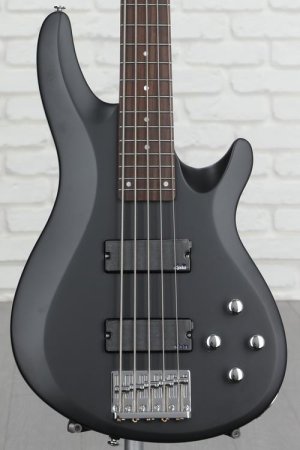 Photo of Schecter C-5 Deluxe Bass Guitar - Satin Black