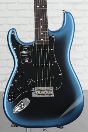 Photo of Fender American Professional II Stratocaster Left-handed - Dark Night with Rosewood Fingerboard