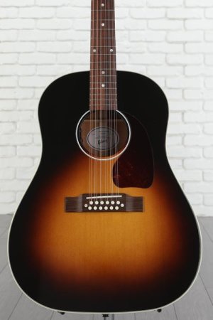 Photo of Gibson Acoustic J-45 12-string Acoustic-electric Guitar - Vintage Sunburst, Limited Edition