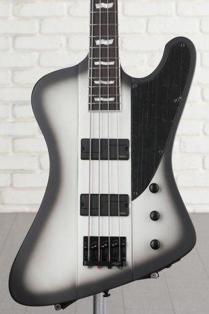 Photo of ESP LTD Phoenix-1004 Bass Guitar - Silver Sunburst Satin
