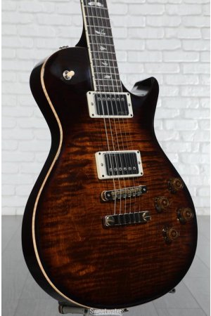 Photo of PRS 40th Anniversary McCarty SC56 Singlecut Electric Guitar - Black Gold Burst, Sweetwater Exclusive