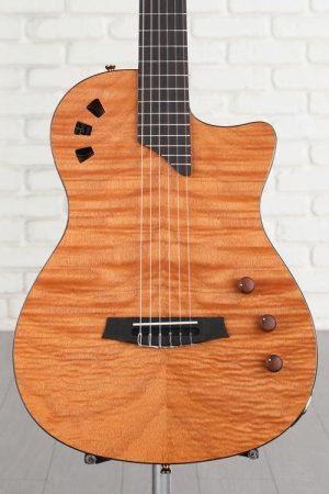 Photo of Cordoba Stage Thinbody Nylon Acoustic-electric Guitar - Natural Amber