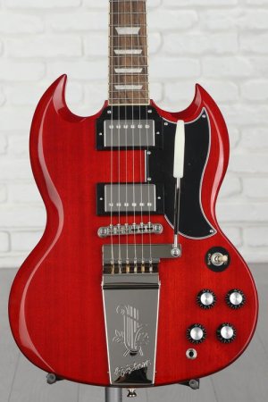 Photo of Epiphone SG Standard '61 Maestro Vibrola Electric Guitar - Vintage Cherry