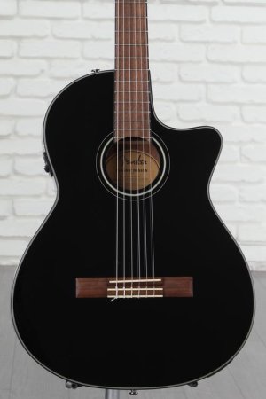 Photo of Fender CN-140SCE Nylon-string Acoustic-electric Guitar - Black