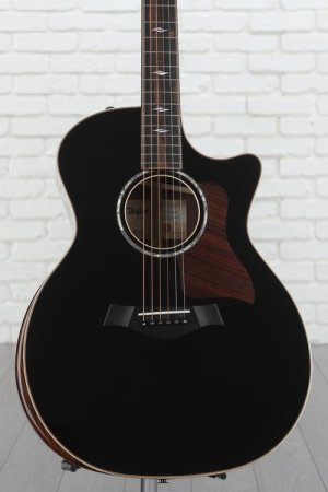 Photo of Taylor 814ce Blacktop Special Edition Grand Auditorium Acoustic-electric Guitar - Blacktop