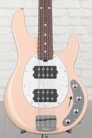 Photo of Ernie Ball Music Man StingRay Special 4 HH Bass Guitar - Pueblo Pink with Rosewood Fingerboard