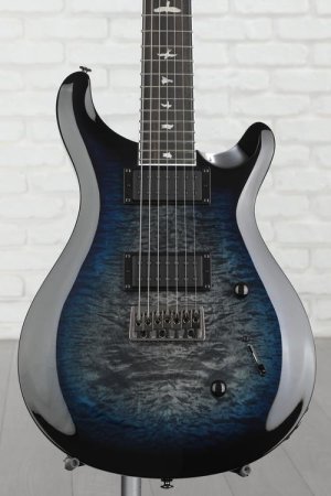 Photo of PRS SE Mark Holcomb SVN Signature 7-string Electric Guitar - Holcomb Blue Burst