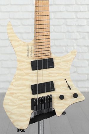 Photo of Strandberg Boden Original NX 7 Electric Guitar - Natural Quilted Maple