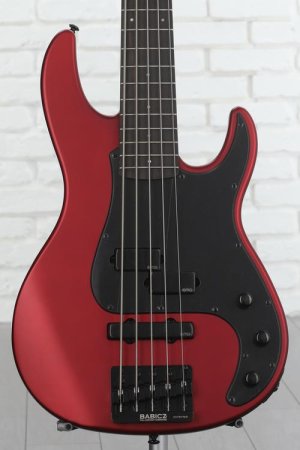 Photo of ESP LTD AP-5 Bass Guitar - Candy Apple Red