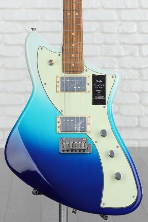 Photo of Fender Player Plus Meteora HH Electric Guitar - Belair Blue