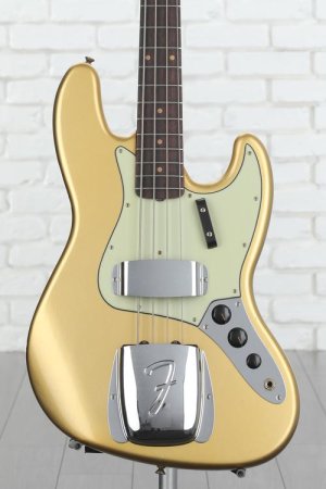 Photo of Fender Custom Shop '63 Jazz Bass Journeyman Relic - Aged Aztec Gold