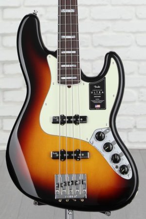 Photo of Fender American Ultra Jazz Bass - Ultraburst with Rosewood Fingerboard