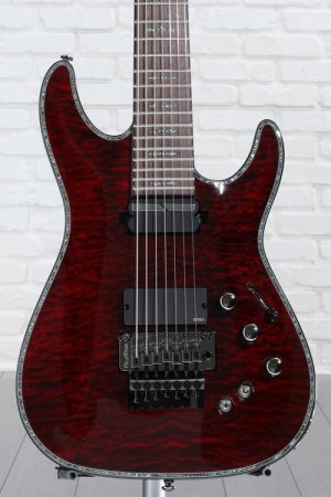 Schecter Hellraiser C-7 FR-S Electric Guitar - Black Cherry | Sweetwater