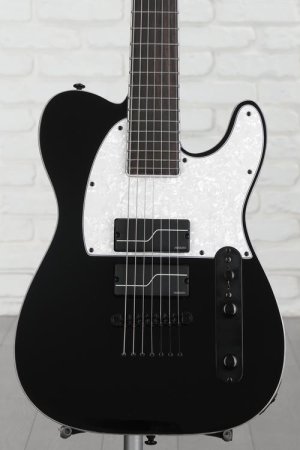 Photo of ESP LTD SCT-607B Stephen Carpenter Signature 7-string Baritone Electric Guitar - Black